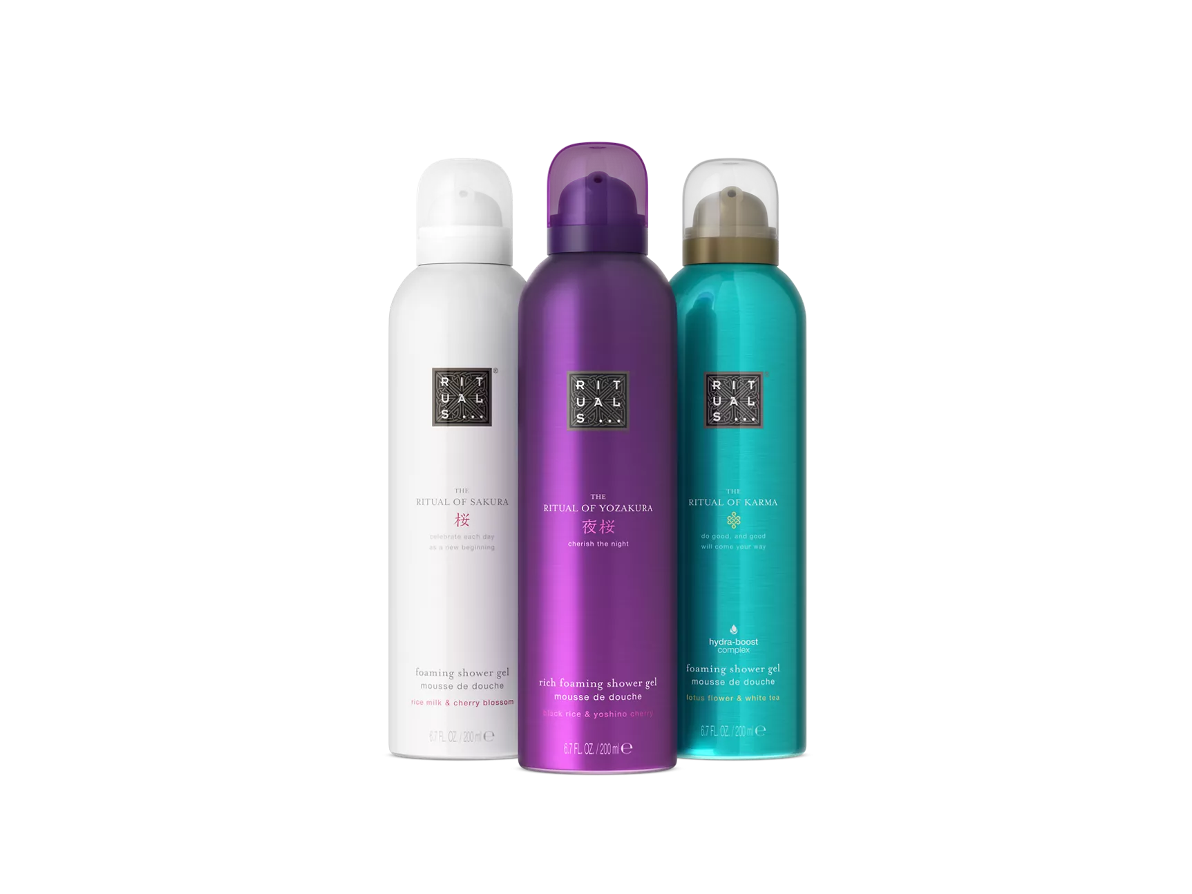 Pack découverte de mousse de douche 2025