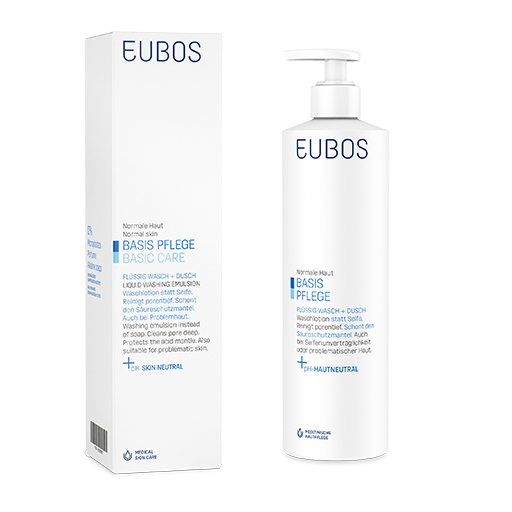 EUBOS FLÜSSIG blau unparfüm.m.Dosiersp.  400 ml  Flüssigkeit