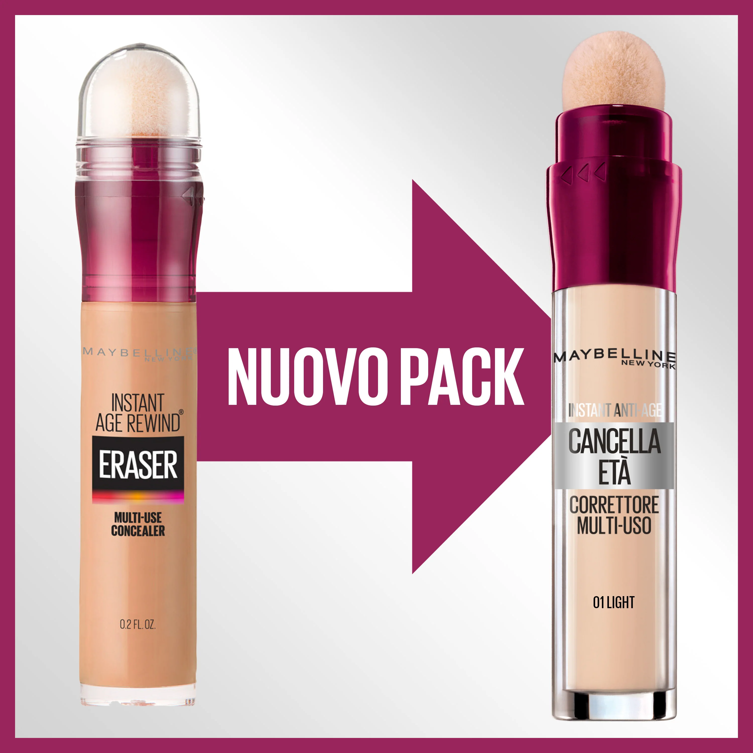 Multifunksjonell Age Eraser Face Concealer - Concealer