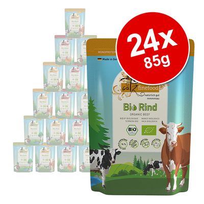 Sparpaket catz finefood Bio 24 x 85 g