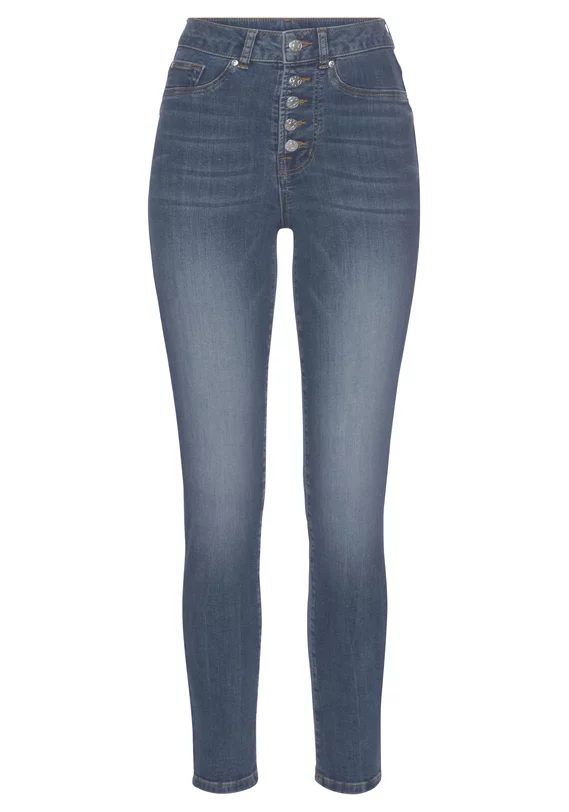 High-waist-Jeans