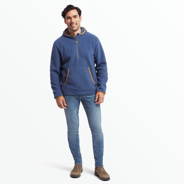 UDDESYA ECO 1/4 ZIP HOODIE Herren - Fleecepullover