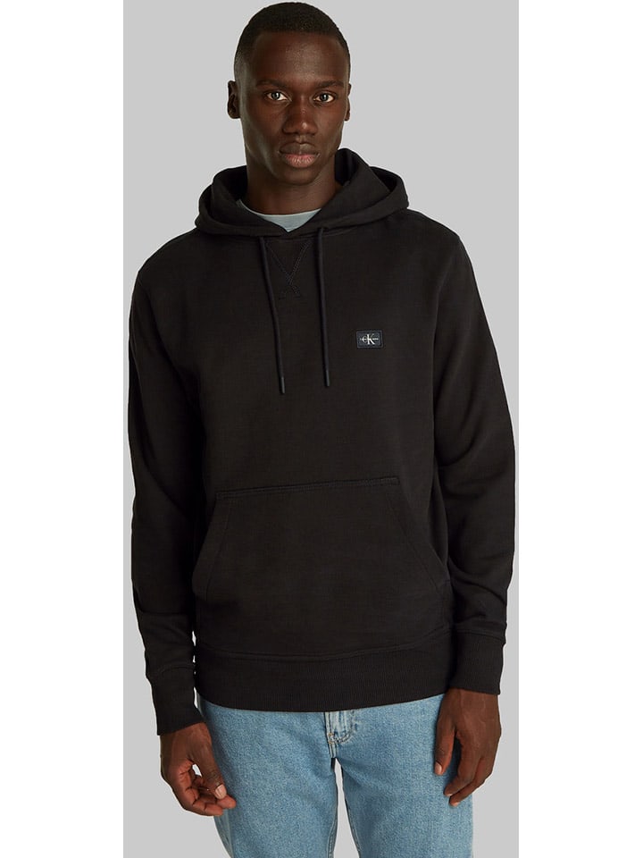 CALVIN KLEIN JEANS Hoodie in Schwarz günstig kaufen