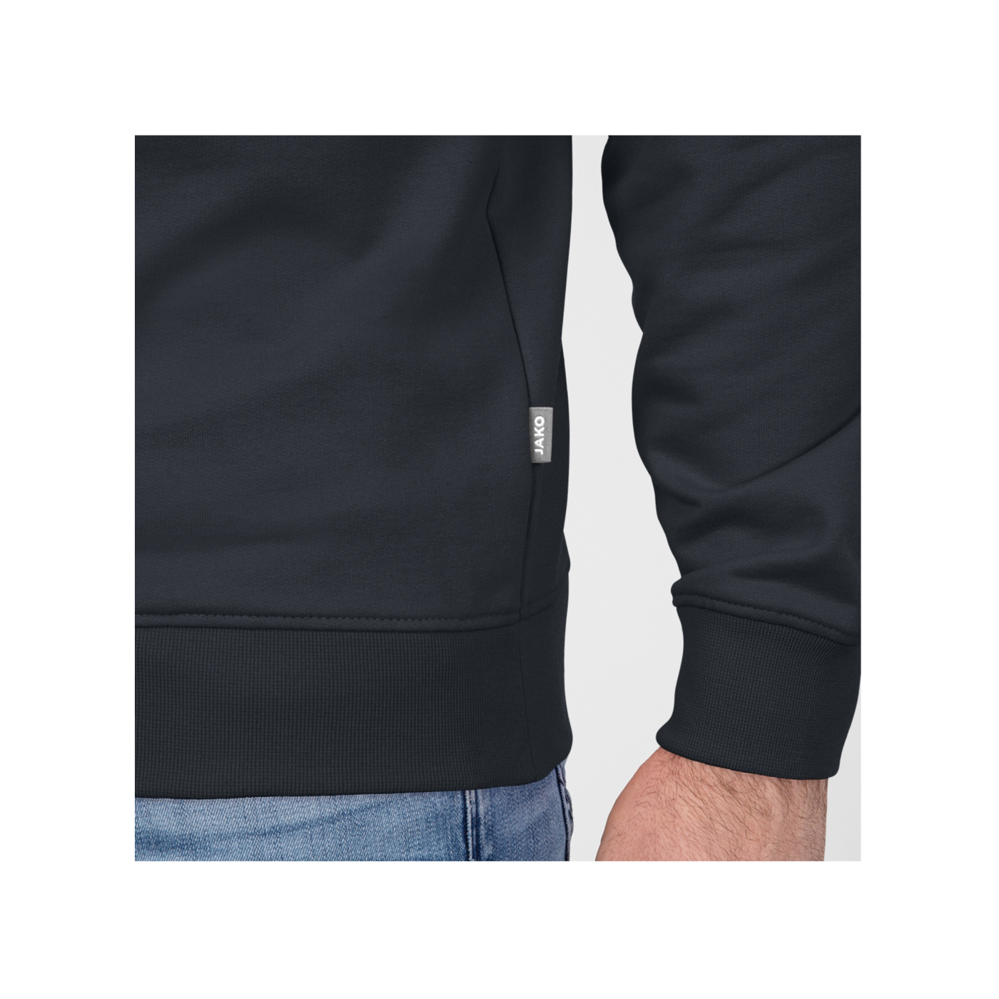 JAKO Doubletex Ziptop Grau F830