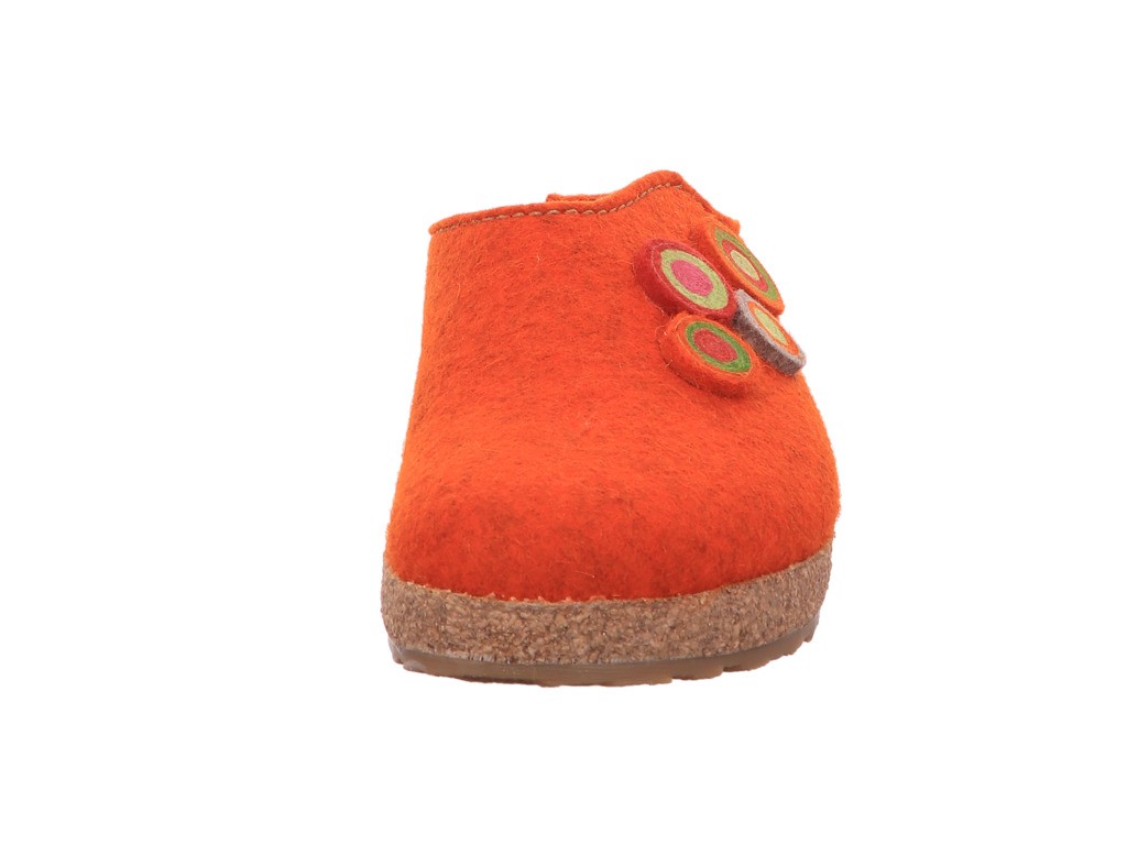 HAFLINGER Hausschuhe orange