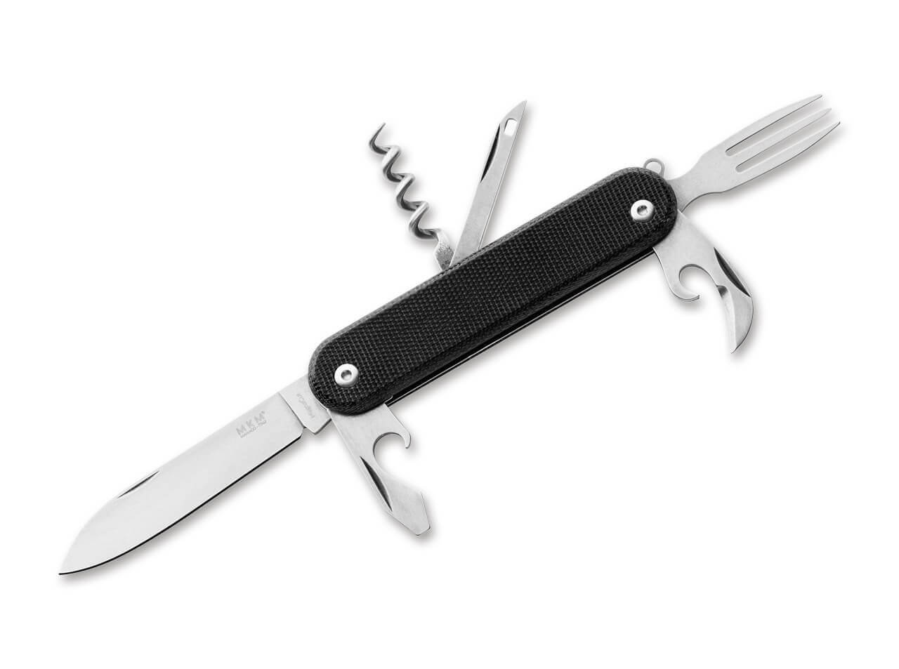 Malga 6 MagnaCut Micarta Black