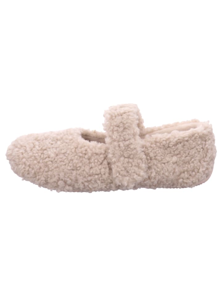 Verbenas Hausschuhe in beige günstig kaufen
