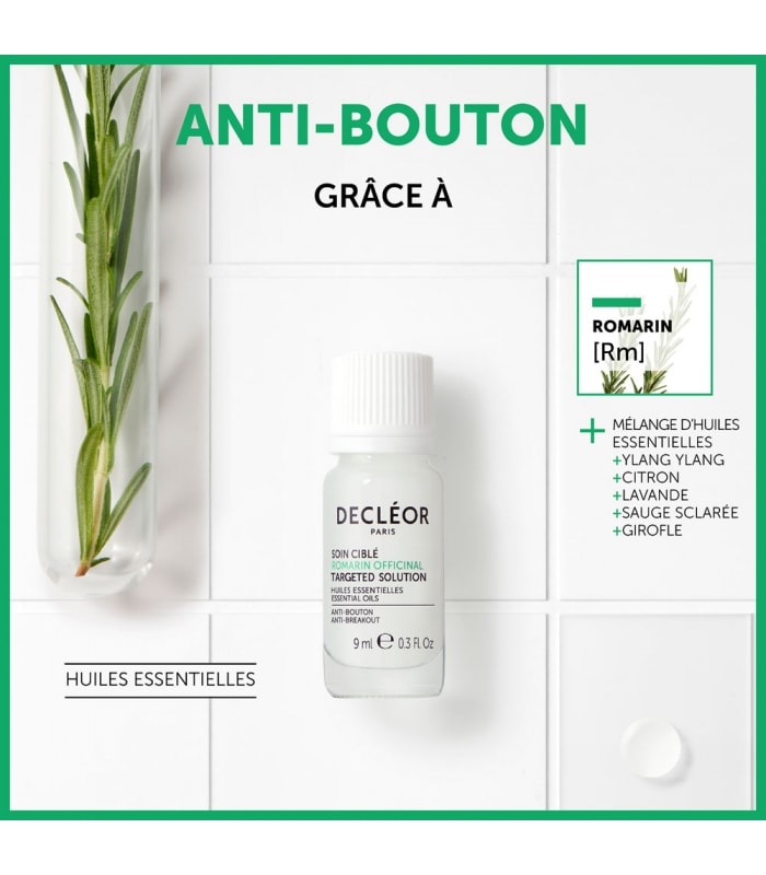 DECLÉOR-ROMARIN OFFICINAL-Soin Ciblé Anti Imperfections Peau Mixte à Grasse