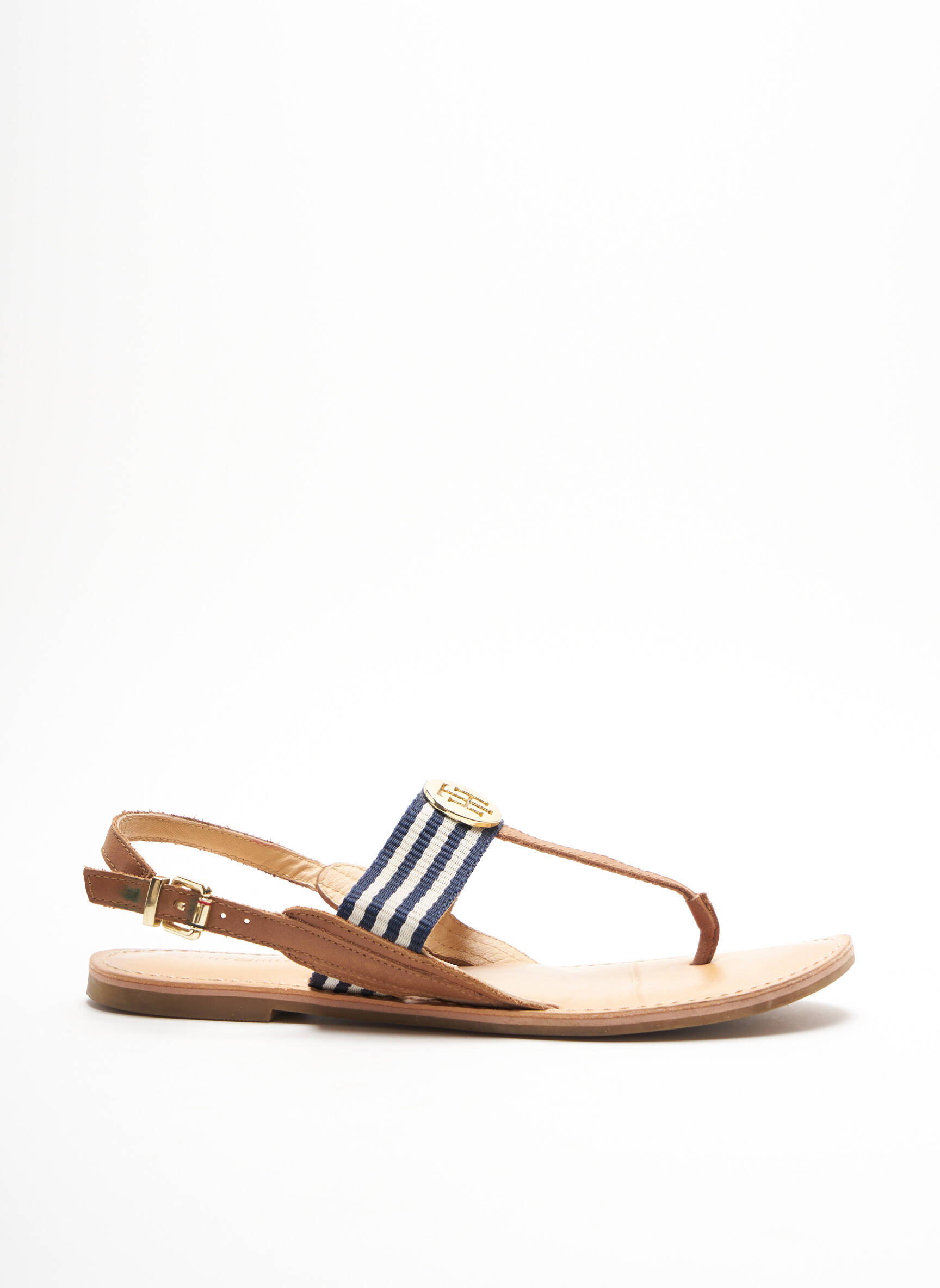 Tommy Hilfiger Sandales Nu Pieds Femme couleur bleu