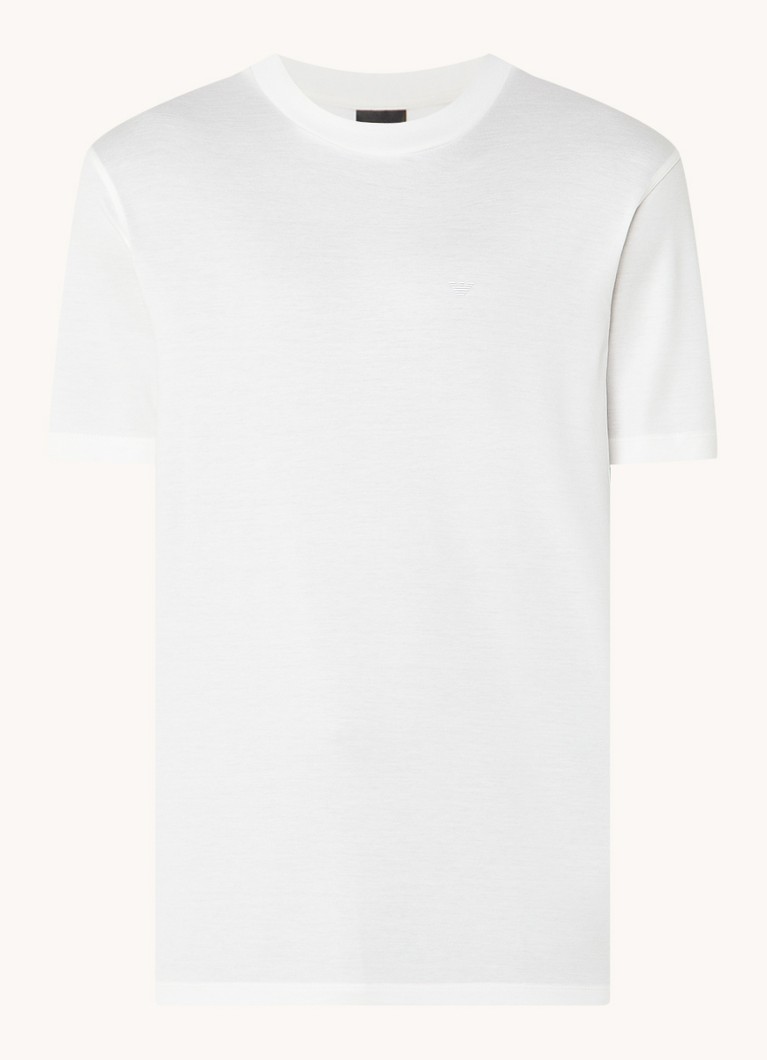 Tricou Emporio Armani din amestec de lyocell