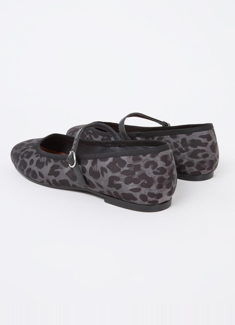 Jonak Ballerina with leopard print