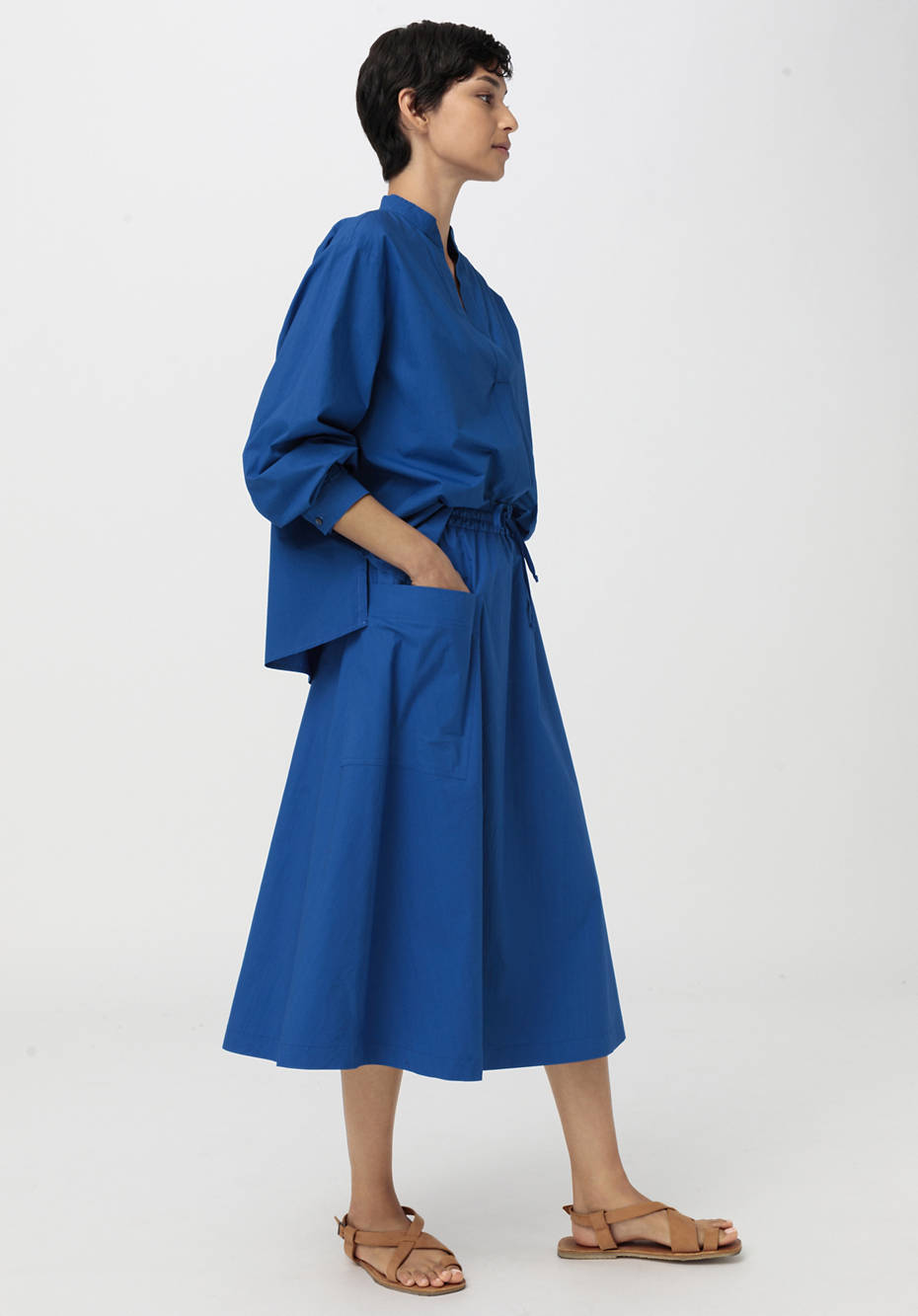 Bluse aus reiner Bio-Baumwolle