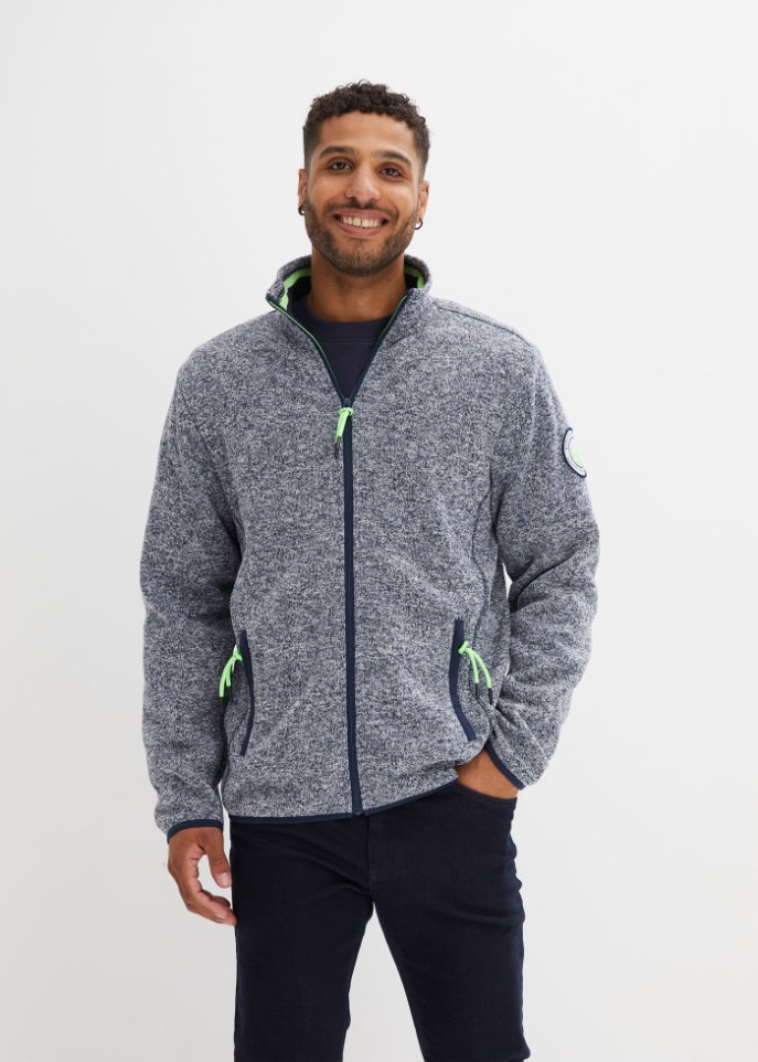 Strickfleecejacke