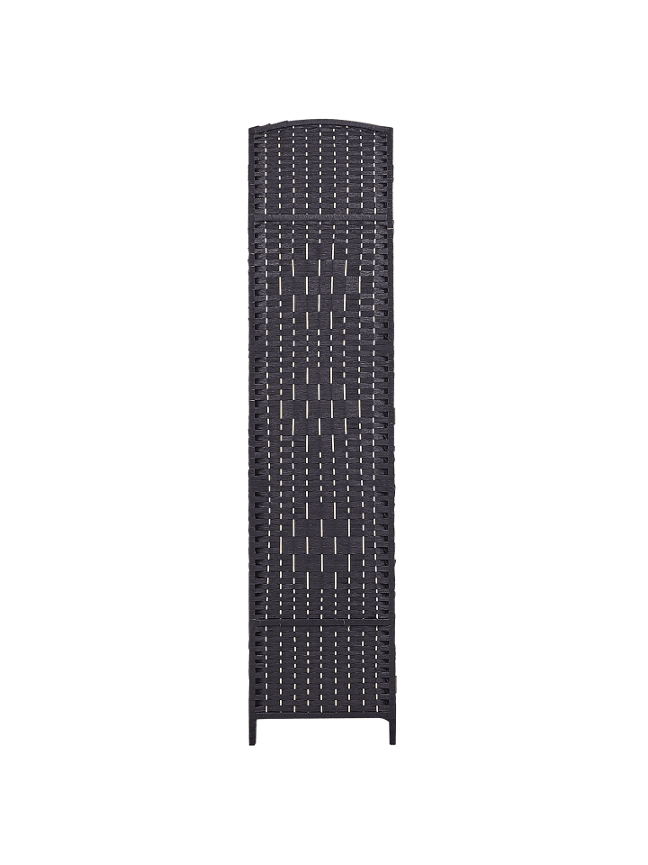 Beliani Paravent LAPPAGO in Schwarz - (W) 163 x (H) 170 x (L) 2 cm günstig kaufen onesize