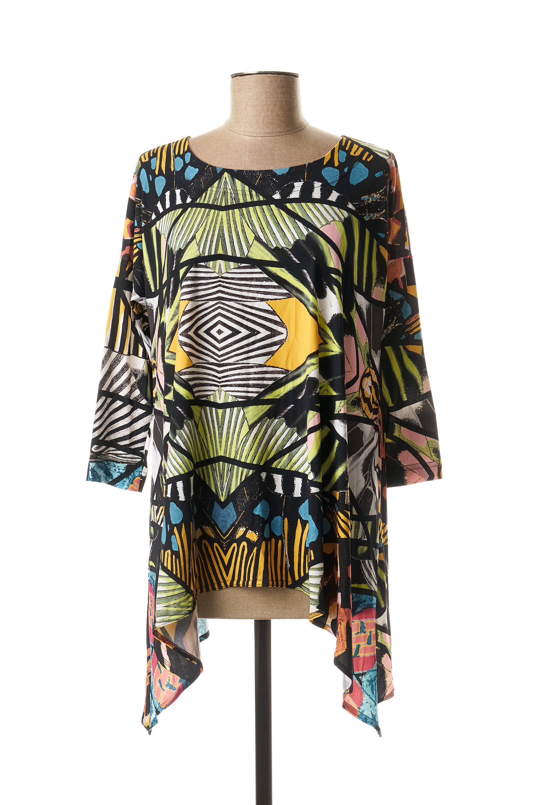 Georgede Tuniquemanchelongue Femme couleur noir
