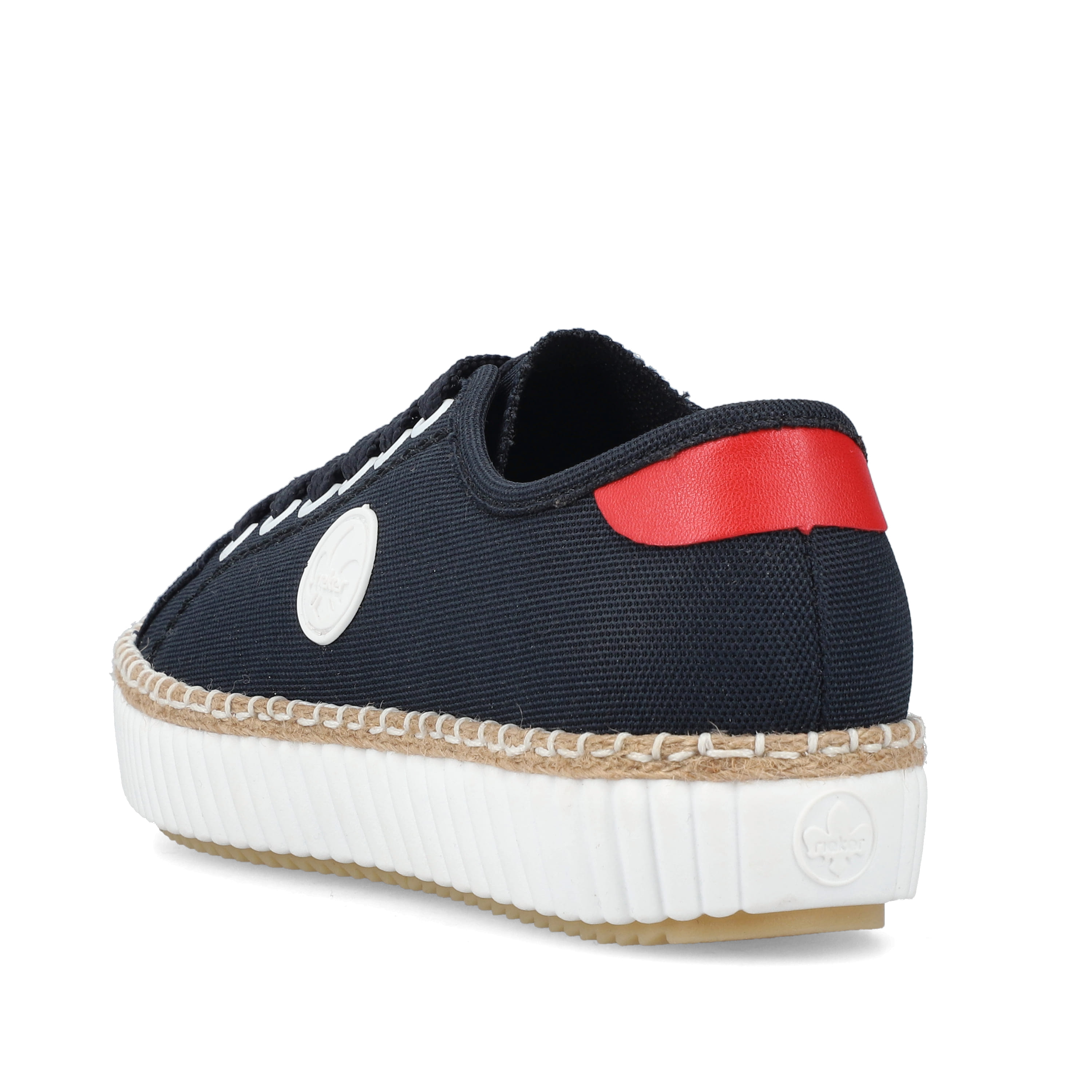 Rieker Damen Sneaker Low stahlblau
