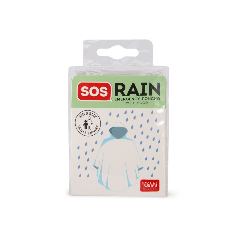 Poncho de lluvia para niños - SOS Rain-Kid's size