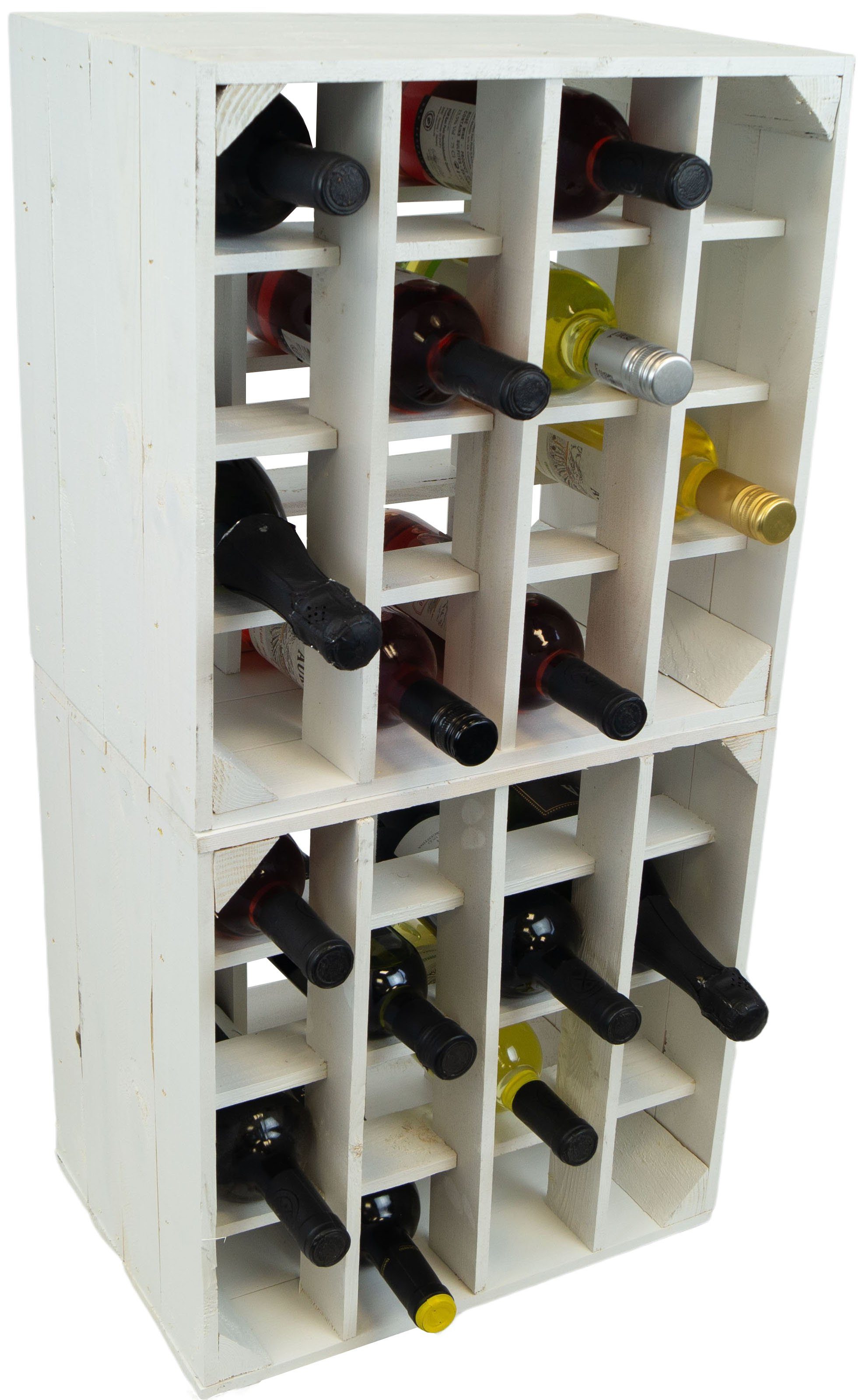 Kistenkolli Altes Land Allzweckkiste Weinregal 