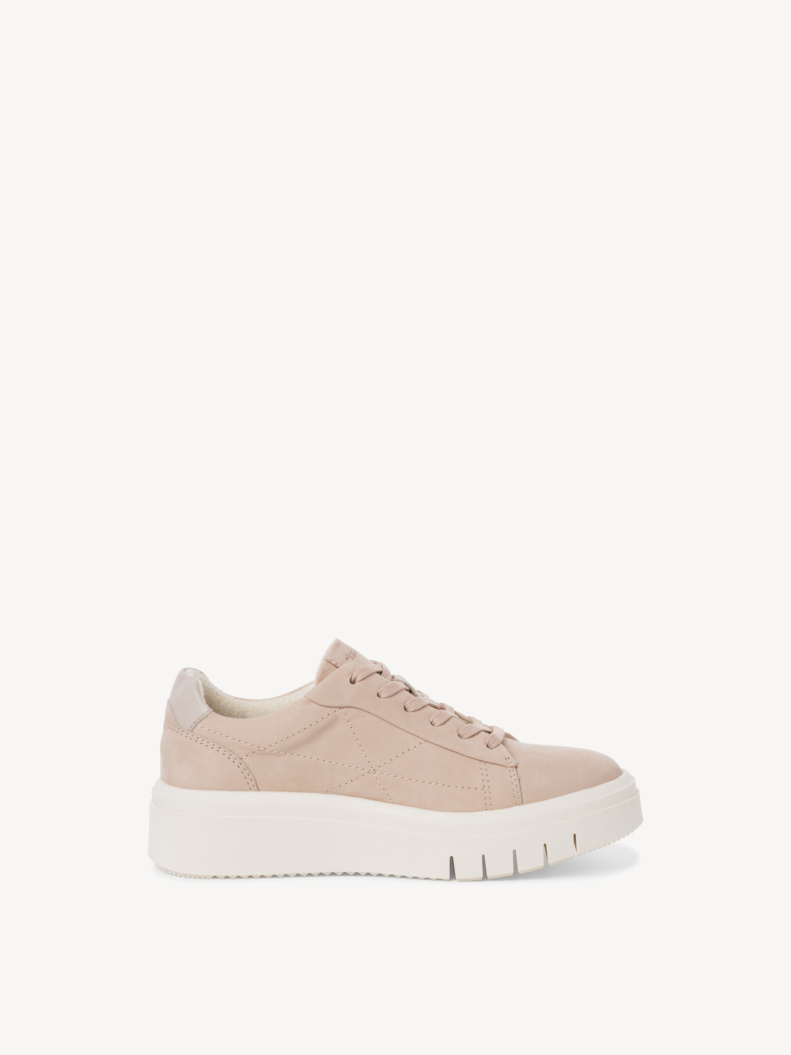 Basket en cuir - rose