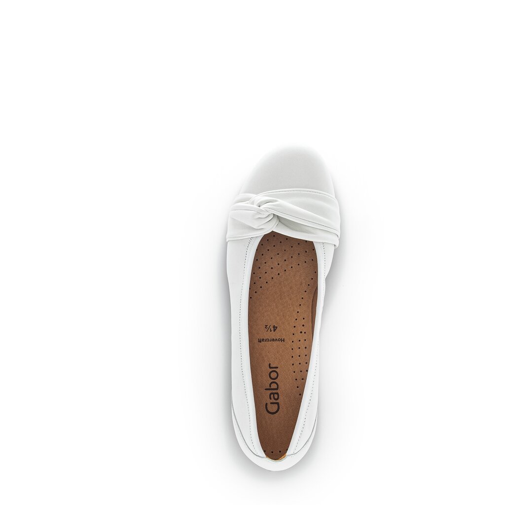 Gabor fashion Sportliche Ballerina weiß