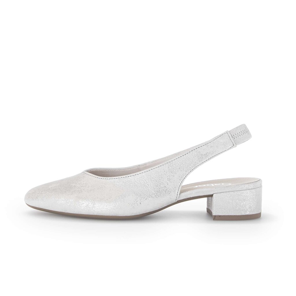 Gabor fashion Slingpumps silber
