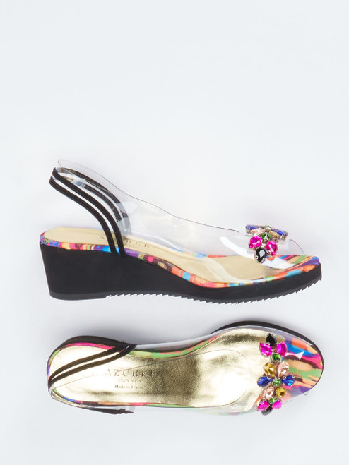Keilsandalette-12359990004 Azurée