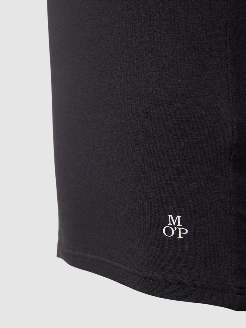T-Shirt im 3er-Pack Modell 'ESSENTIALS' in schwarz