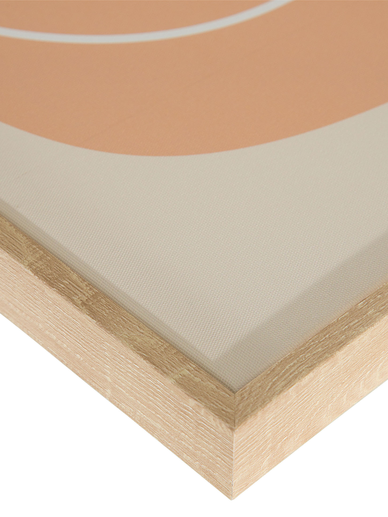 Kantania Leinwand Druck, Beige