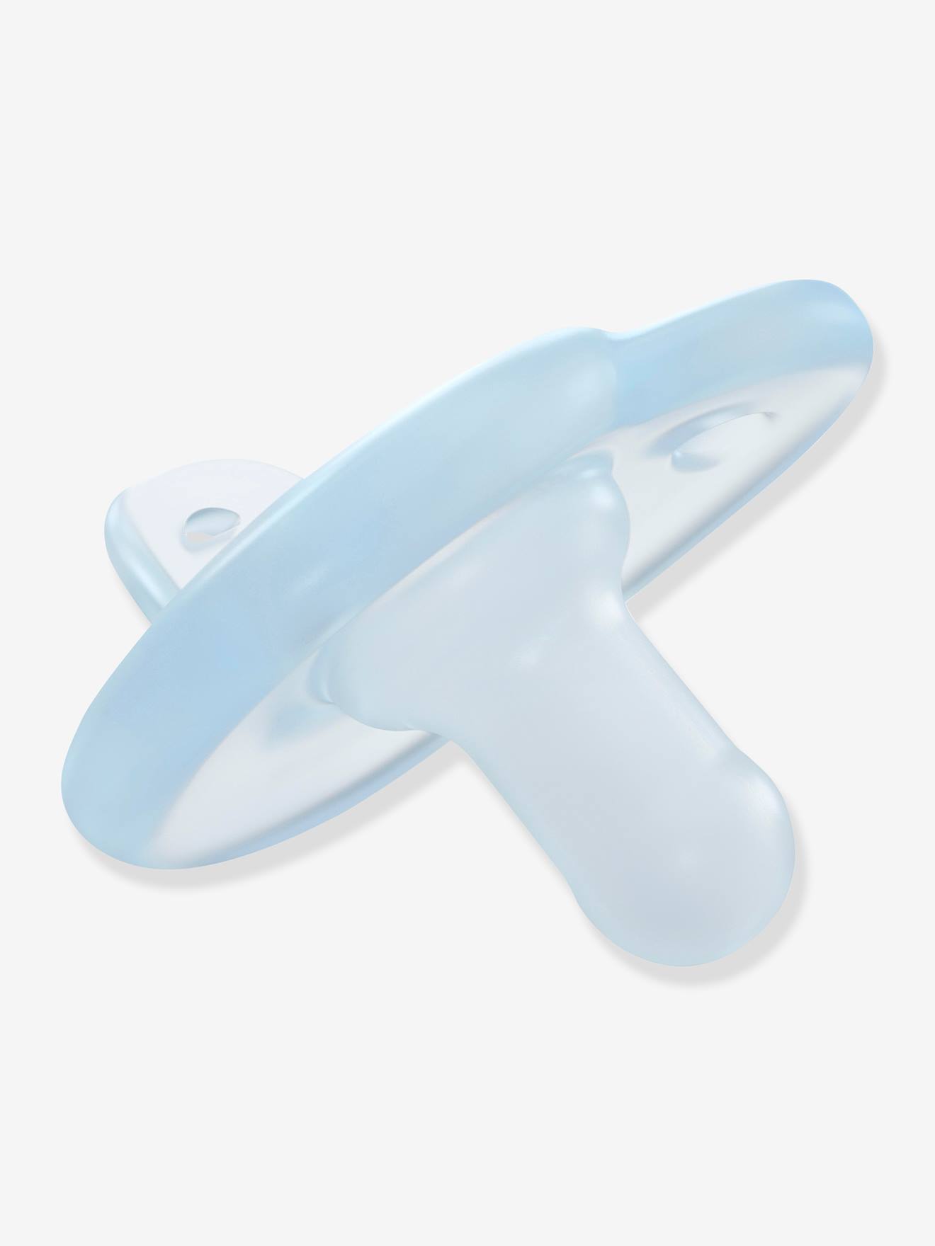 Lot de 2 sucettes nouveau-né Philips AVENT Soothie Cœur bleu clair + bleu