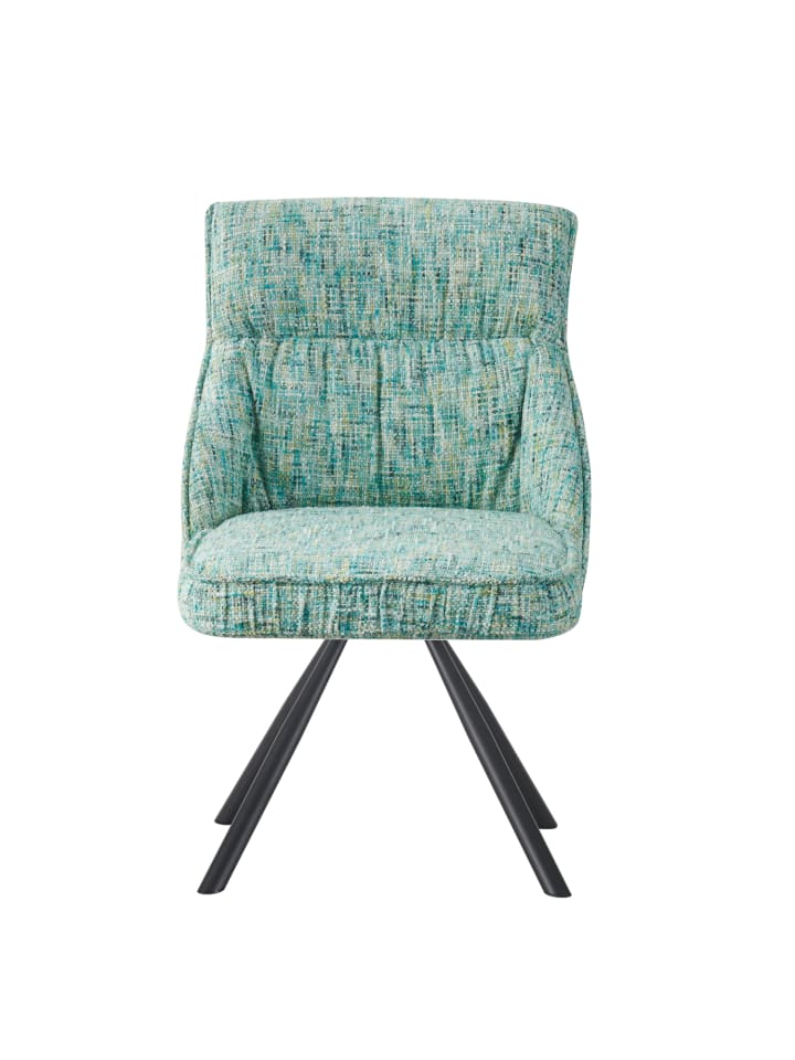DUBI Möbel 2er-Set: Drehstuhl SERINA  in Türkis - (B)61 x (H)81 x  (T)62 cm günstig kaufen onesize