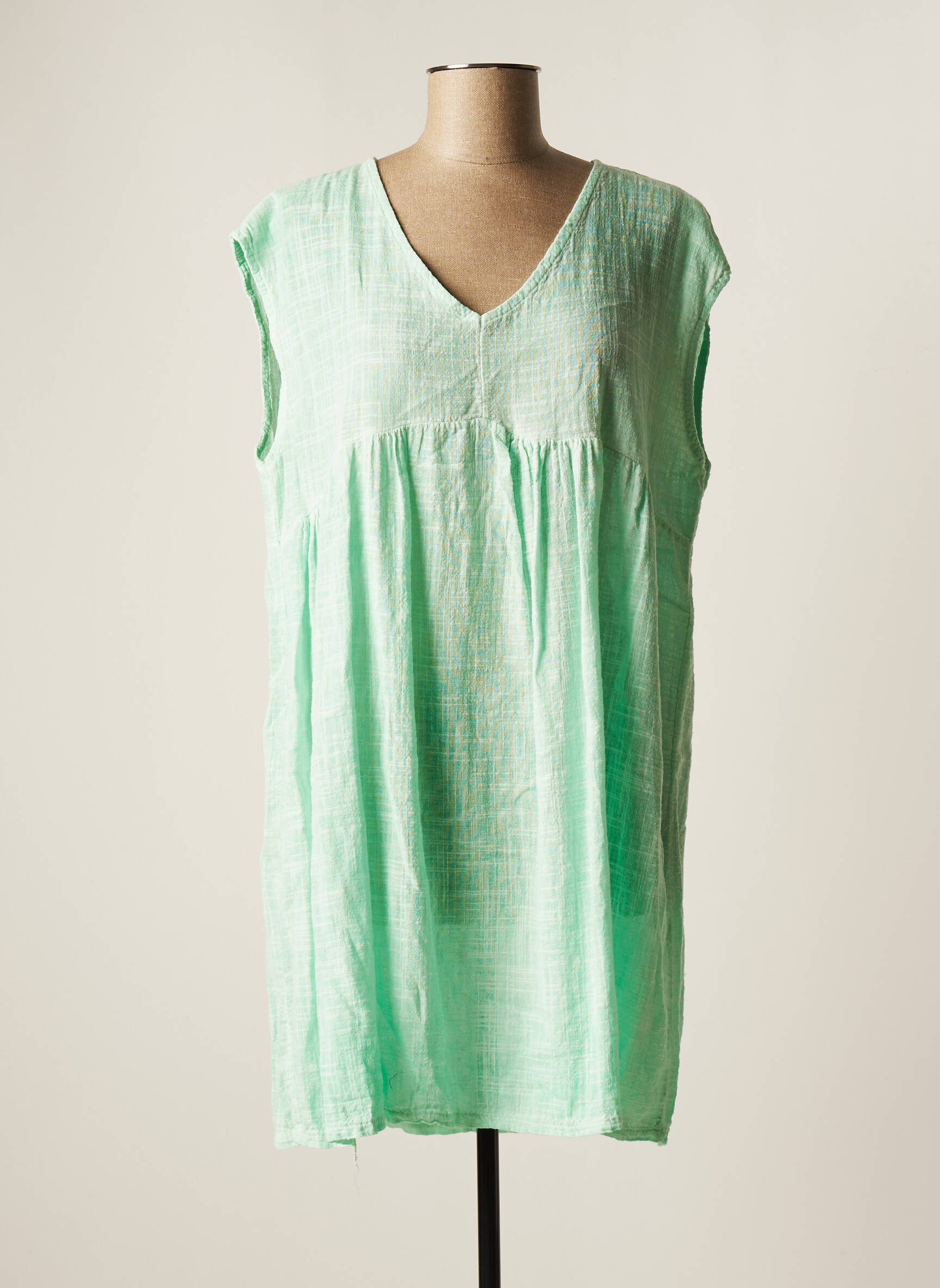 La Petite Nimoise Tuniquesansmanche Femme couleur vert