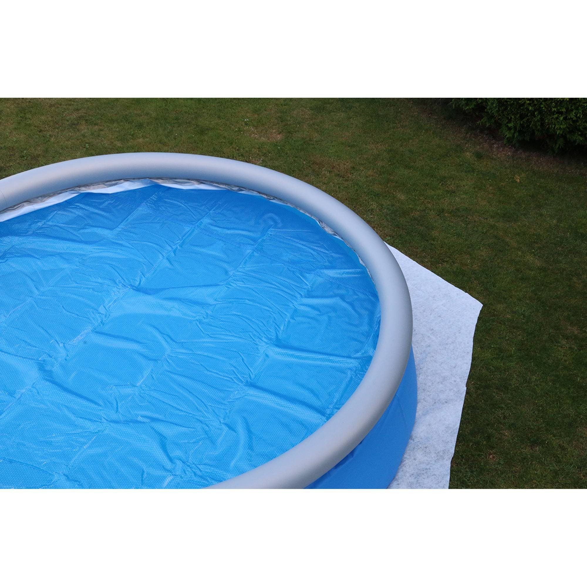 Waterman Pool-Bodenschutzfliese Bodenschutzvlies für Becken 400cm, Komplett-Set