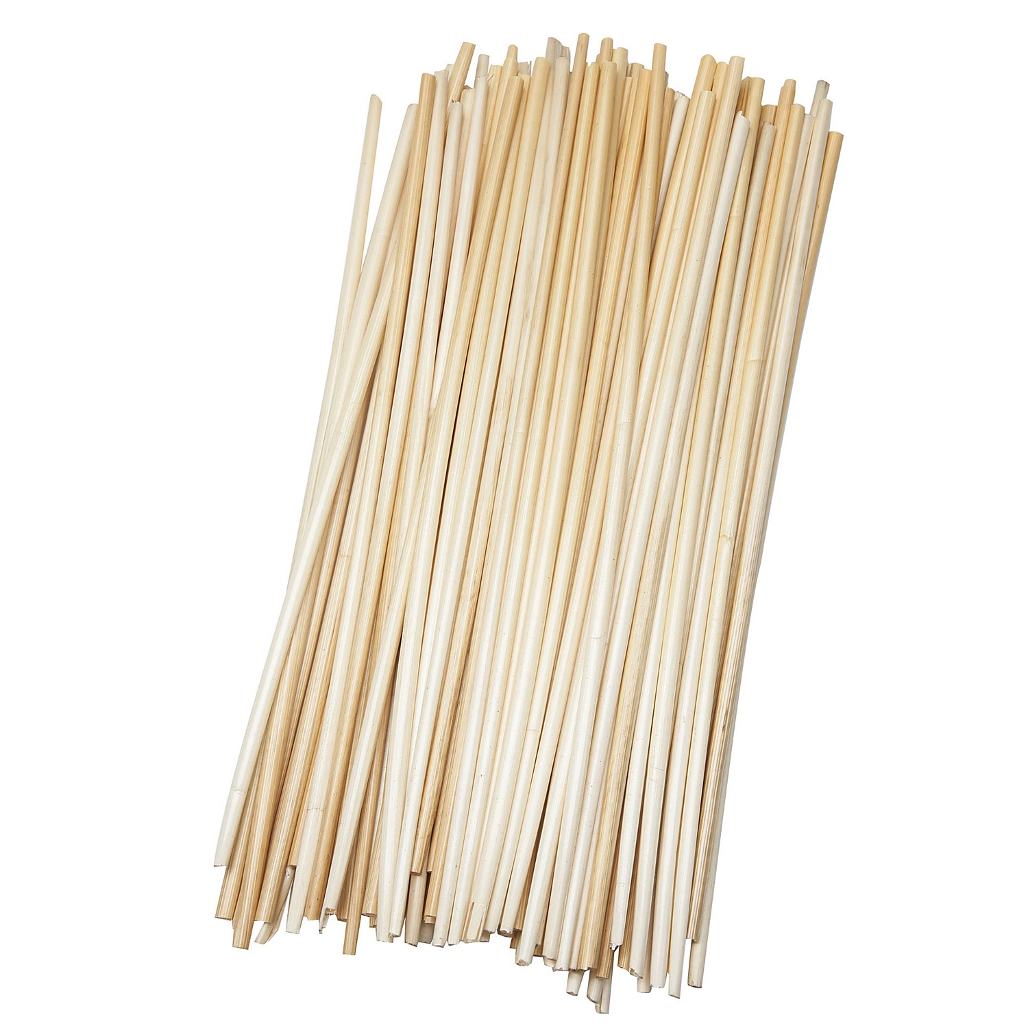 Bastel-Strohhalme, natur, 22 cm, 100 Stück