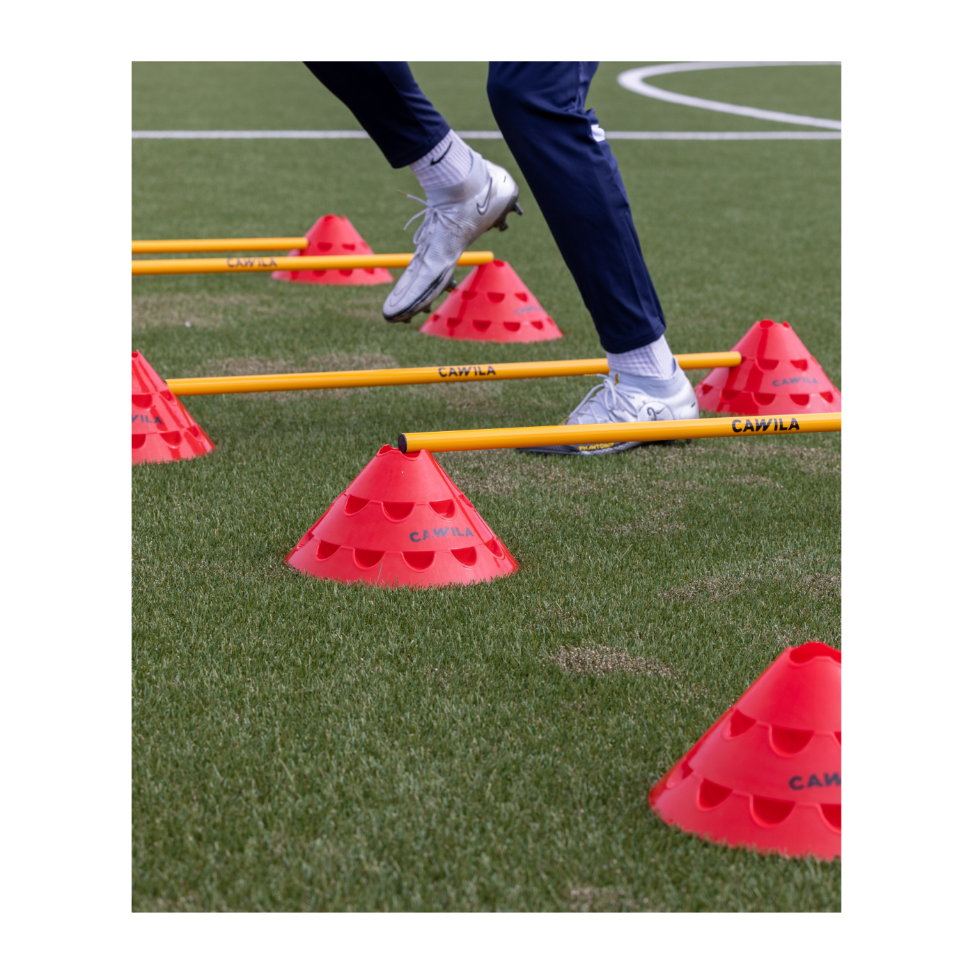 Cawila Trainingsstange L | 1,60m | Ø 25mm | Gelb