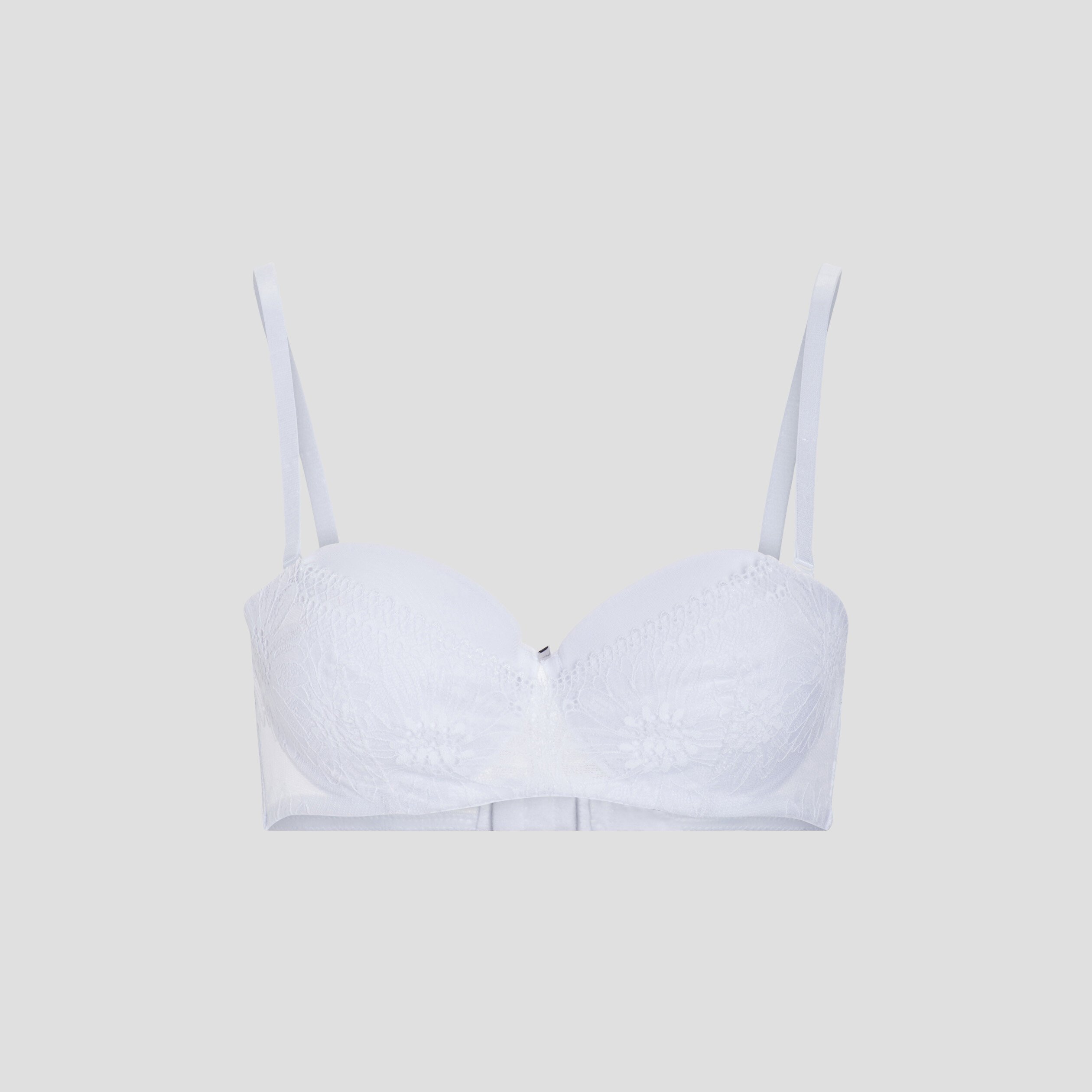 Soutien-gorge bandeau blanc femme | La Halle