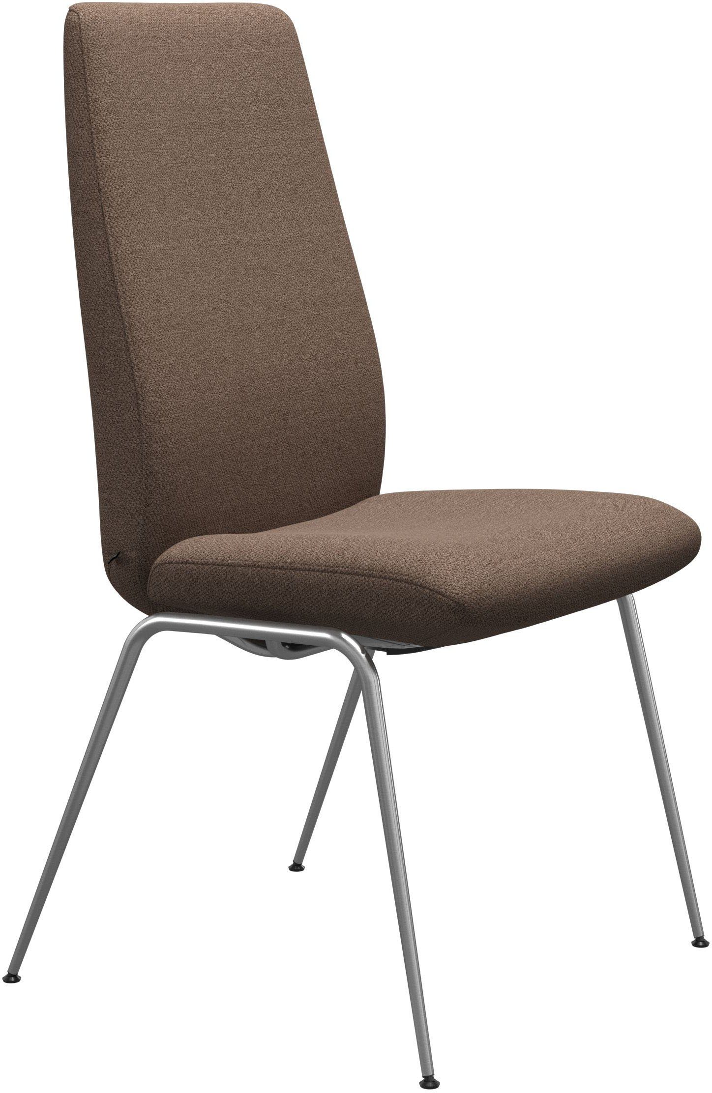 Stressless® Polsterstuhl Laurel, High Back, Größe L, mit Beinen aus Stahl in Schwarz matt