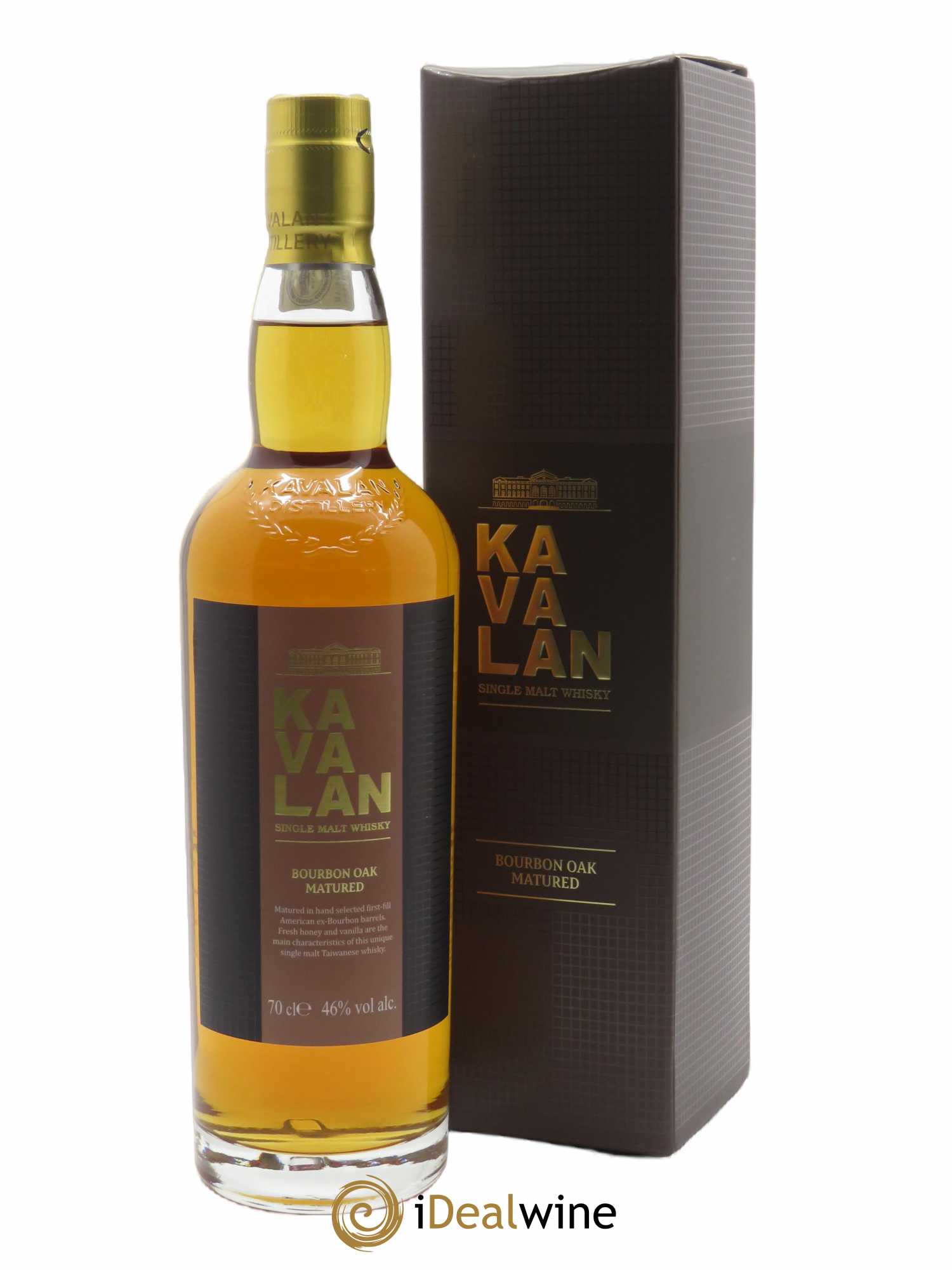 Whisky Kavalan Ex Bourbon Cask (70cl)  - Lot de 1 Bouteille