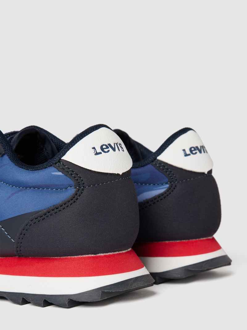 Sneaker mit grafischem Muster Modell 'ALEX S' in marineblau
