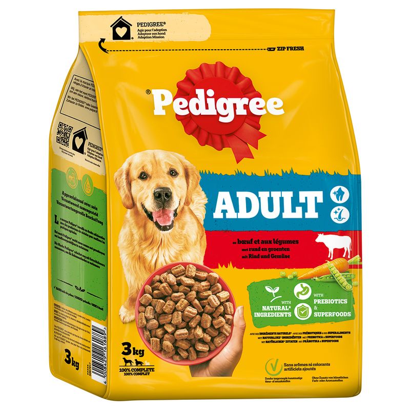 Pedigree Adult mit Rind & Gemüse