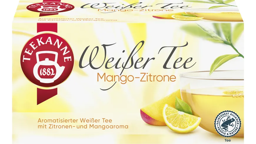 TEEKANNE Weißer Tee Mango-Zitrone 25 g