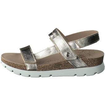 Panama Jack Selma Shine Sandale in gold