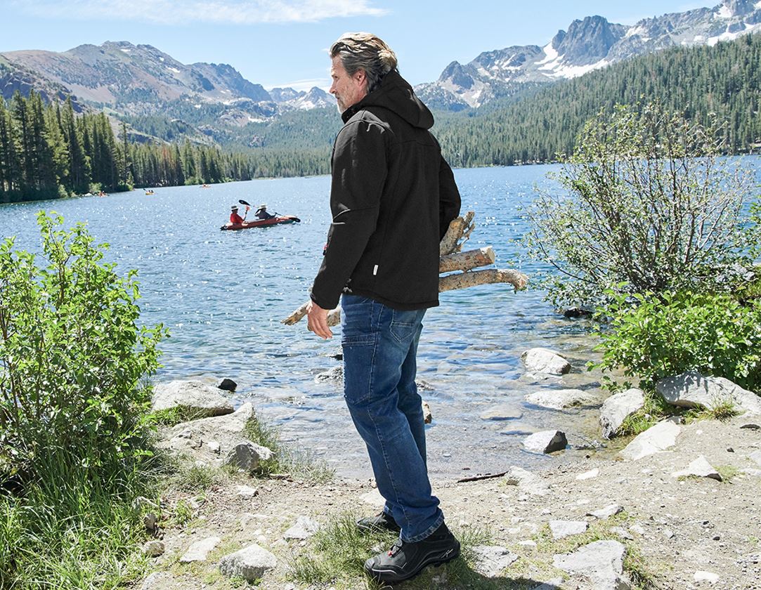 Softshell Kapuzenjacke Aspen