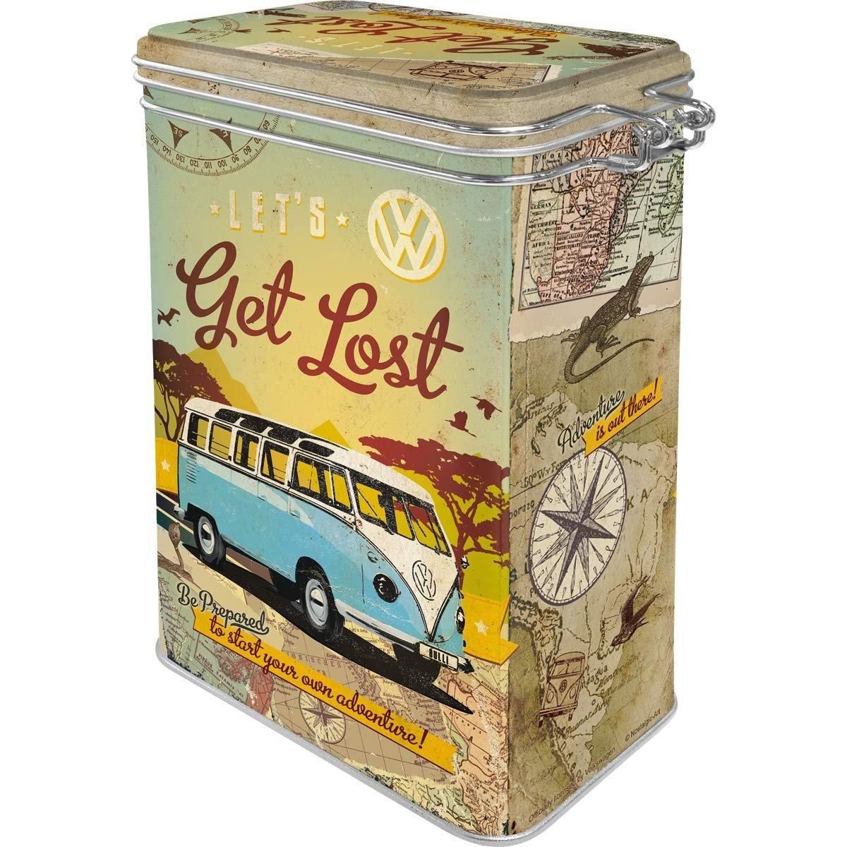 Nostalgic-Art Kaffeedose Aromadose - Volkswagen - VW Bulli - Let's Get Lost