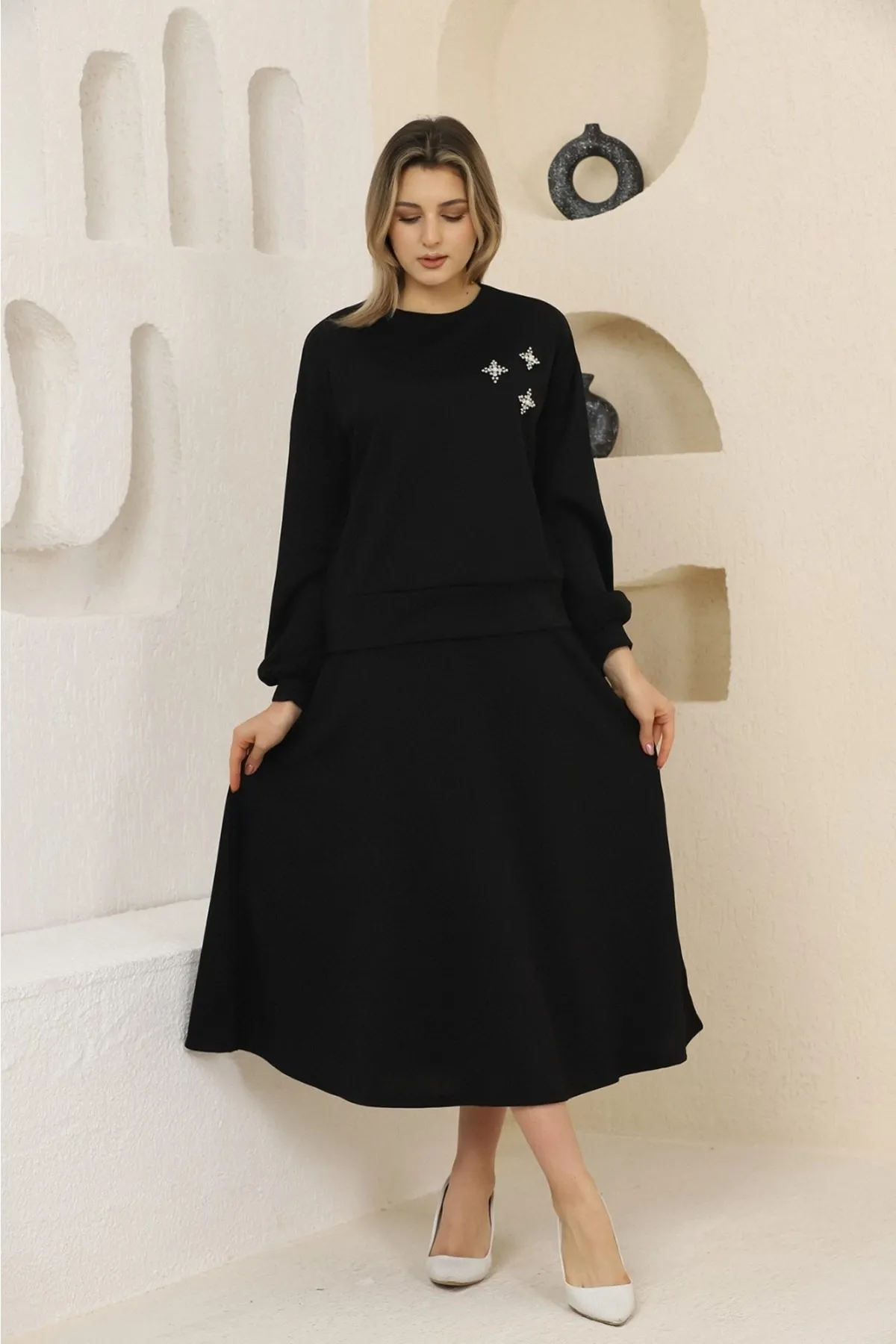 VOLT CLOTHİNG  Zweiteiler - Schwarz - Regular Fit