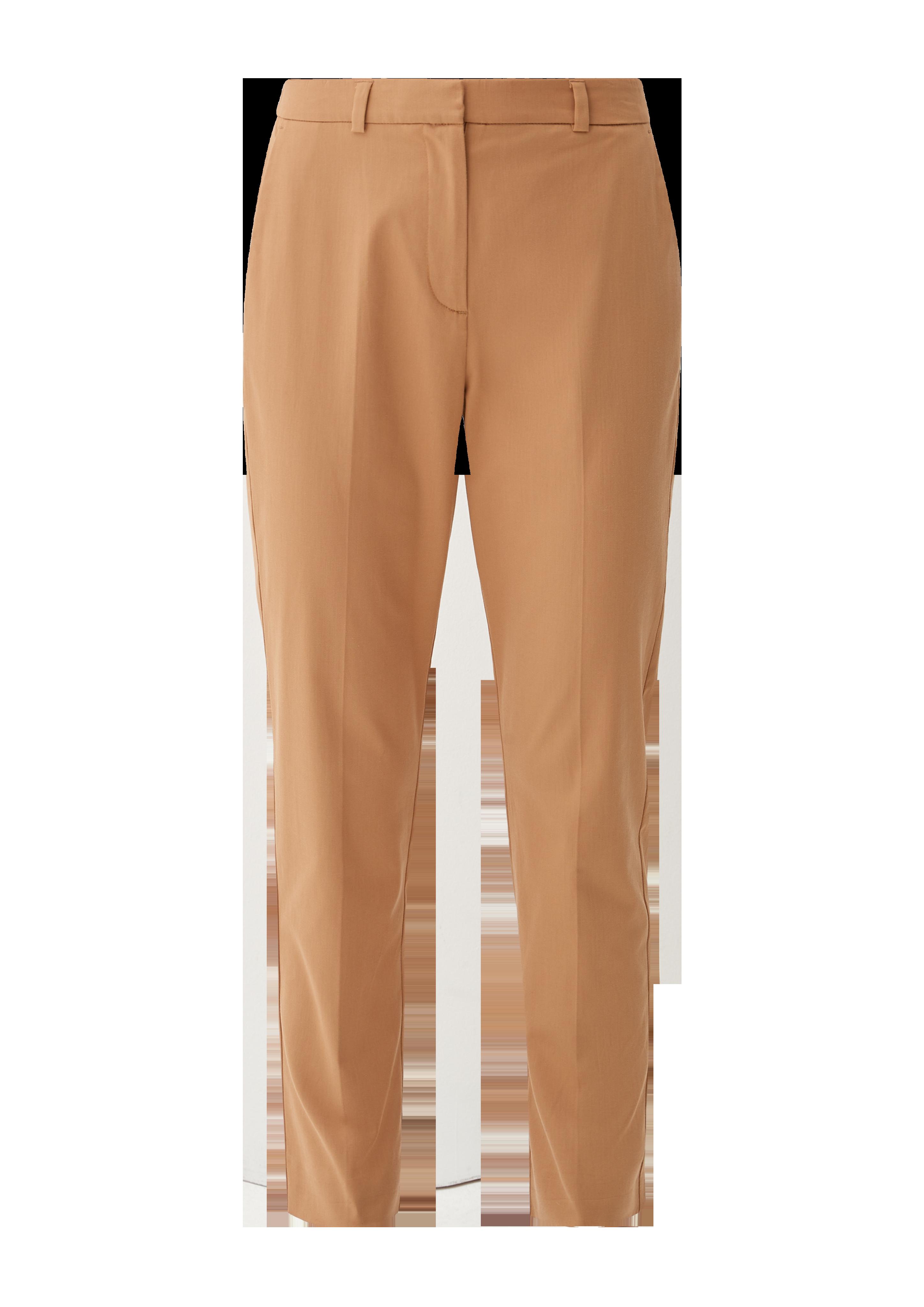 Slim: Chinohose mit Bundfalte  2129602-8461