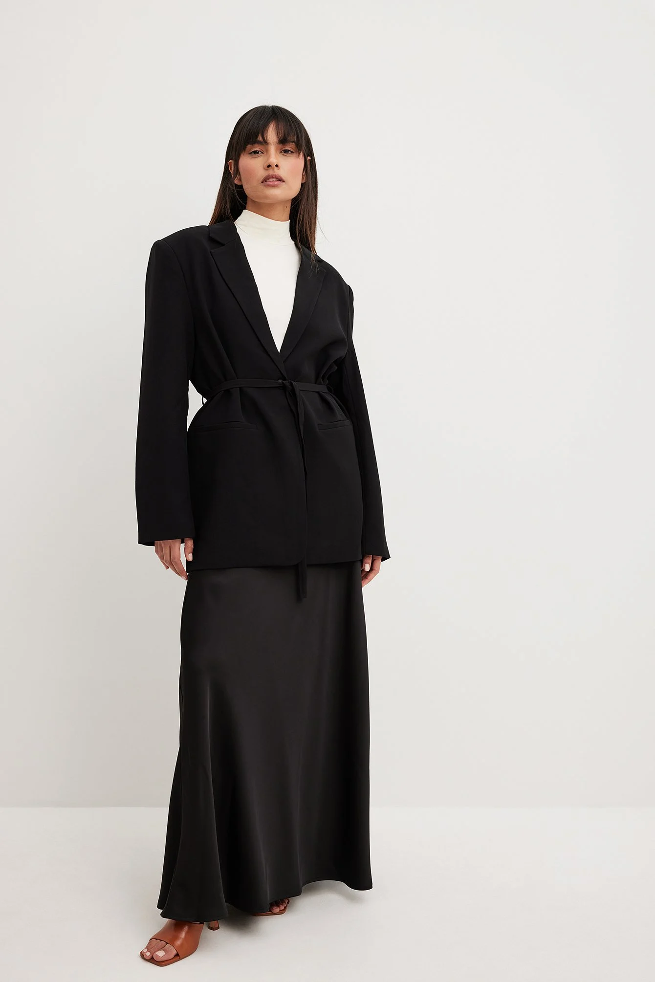 Blazer mit Gürtel