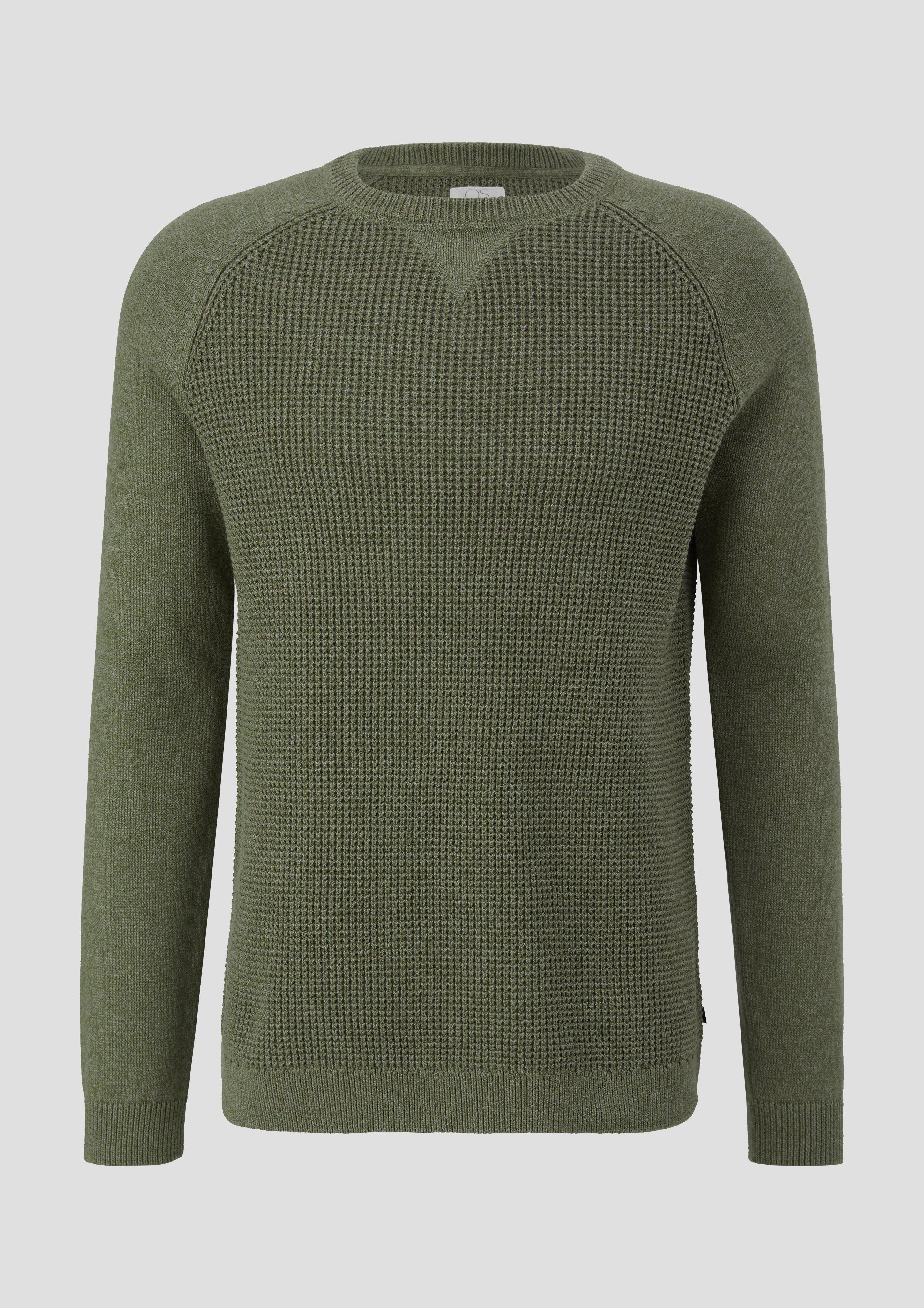 Strickpullover mit Raglanärmeln  2145183-79W0