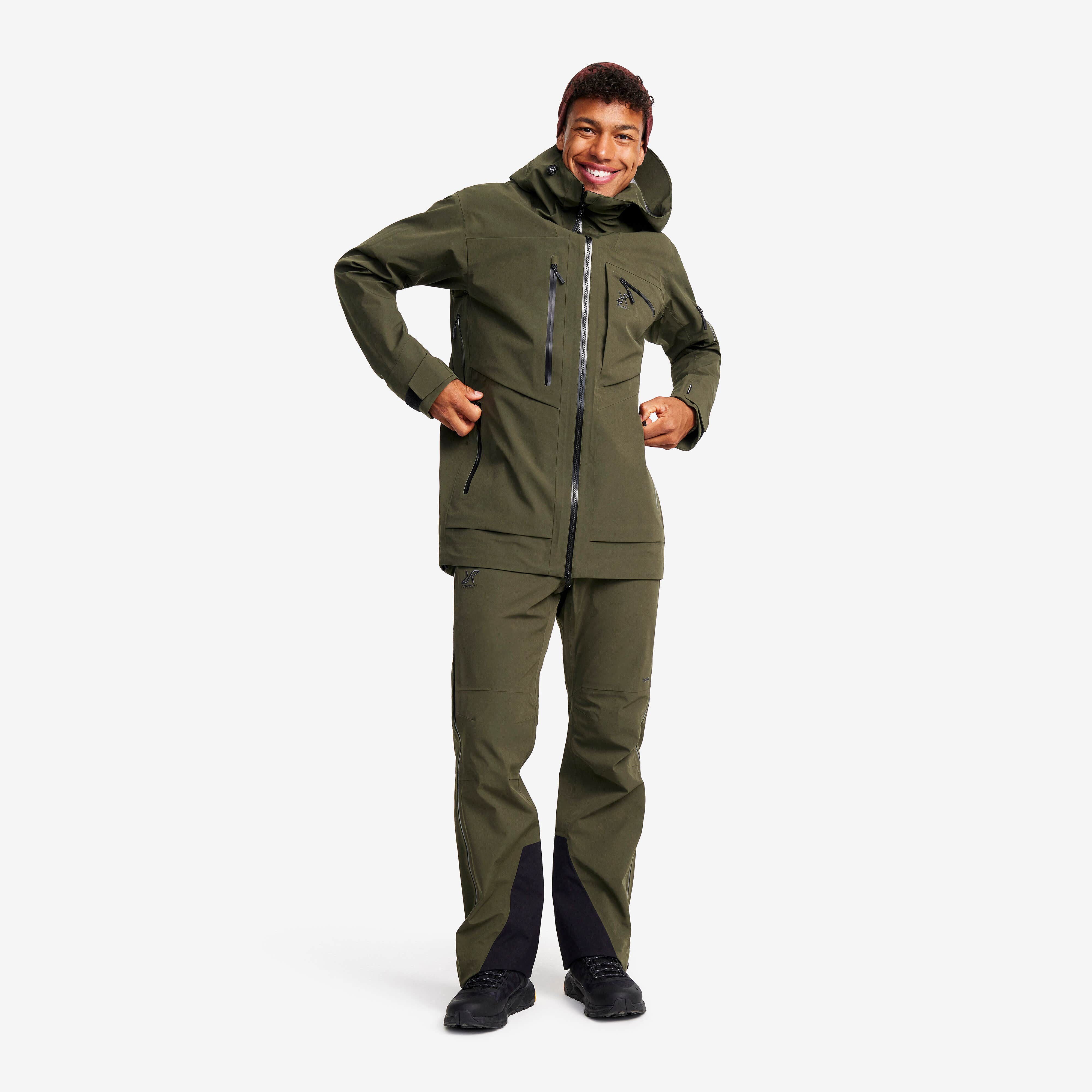 Cyclone Zip-up 3L Pants Homme Forest Night