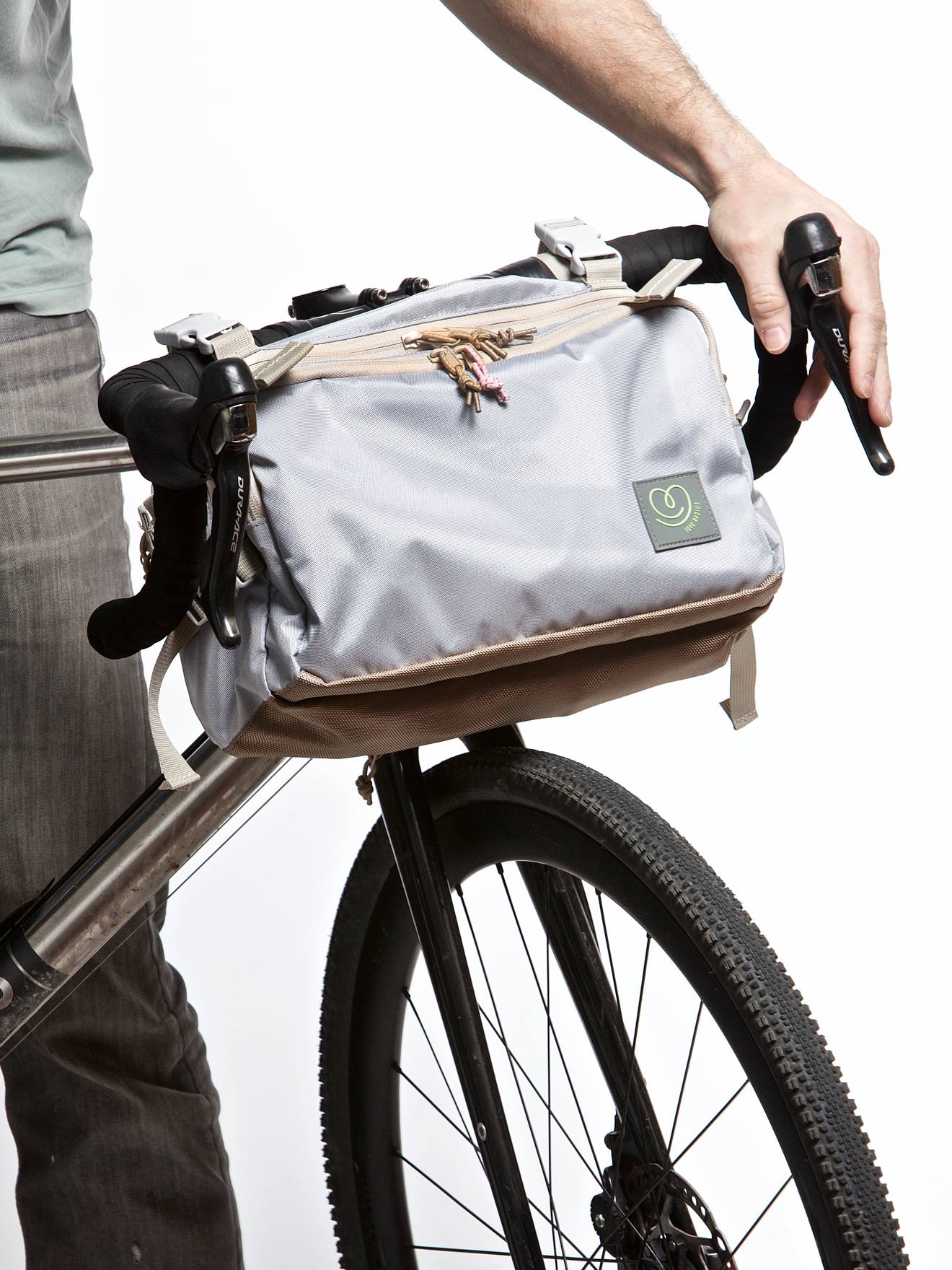 Sac à langer multi-fonctions CaravanBag LOVE RADIUS gris