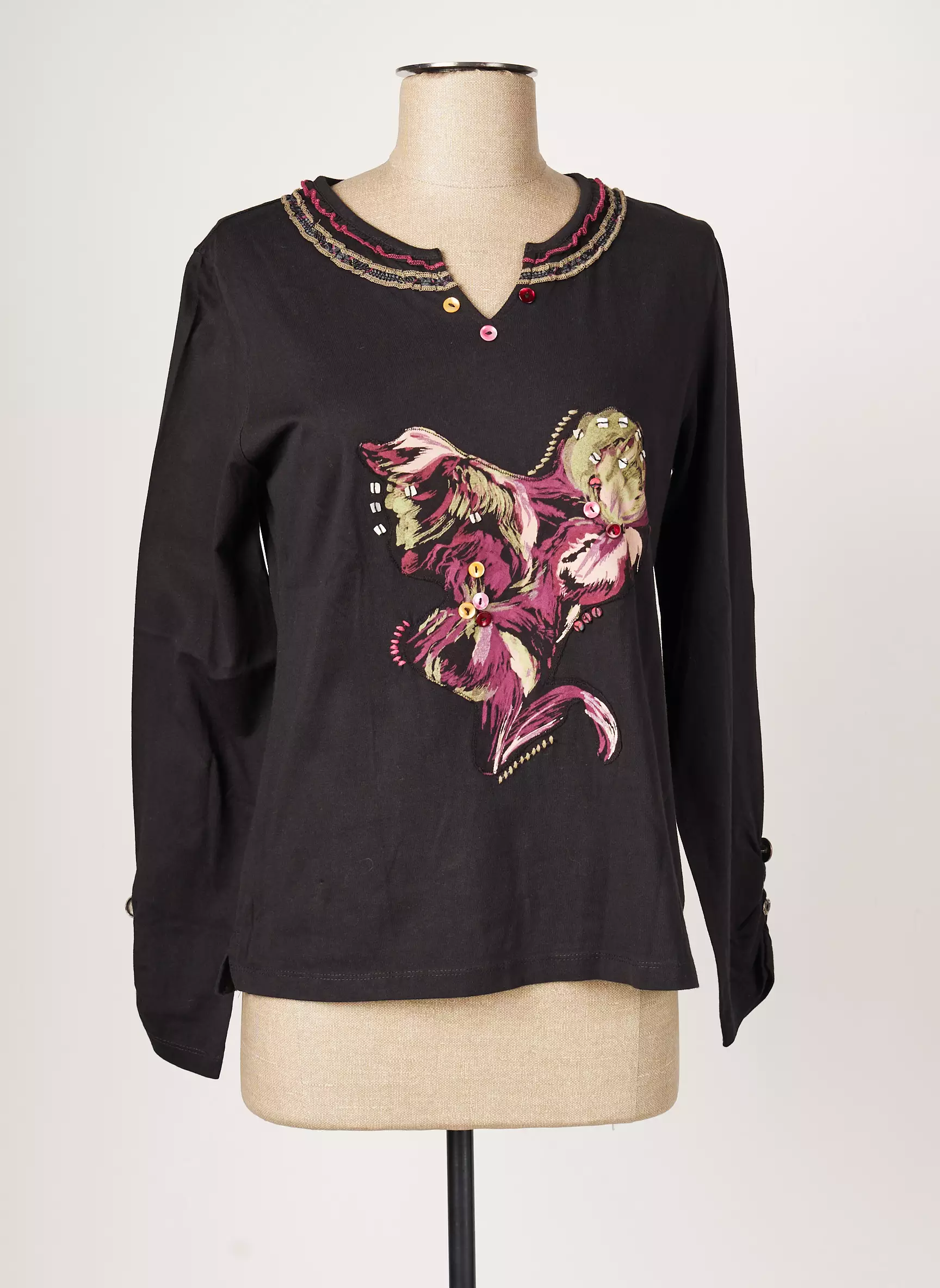 Jac Jac Tshirts Femme couleur noir